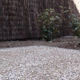 Superficie de grava permeable exterior GRAVEL.